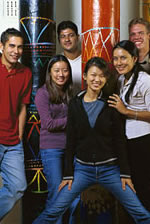 A Group of International Students